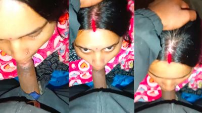 Watch lover lady gives adeep desi blowjob to her perverted Village