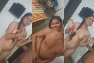 Watch sex Indian couple records their nude bodies before An