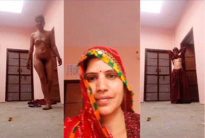Watch bf strips and shows her nude body in the Rajasthani Lady