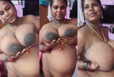 Watch tanks Tamil milf proudly showing her huge milk Nude