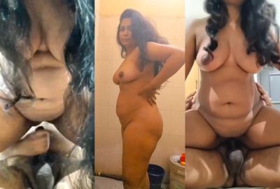 Watch dick sex MMS of a naughty lady getting naked to ride a Hindi