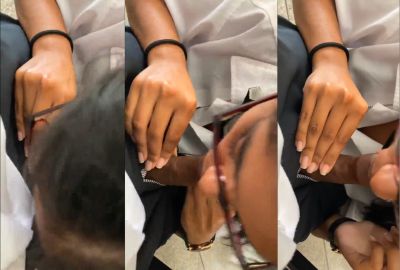 Watch classroom 19-year-old girl gives an Indian blowjob in the A