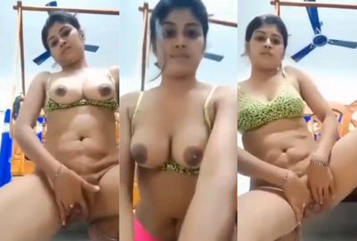 Watch body girl strips in her nude MMS and shows her naked Desi