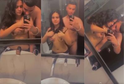 Watch bathroom nude Punjabi girl enjoys sex in the Indian