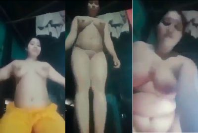 Watch lover chubby girl’s Bangla xxx MMS for her Nude