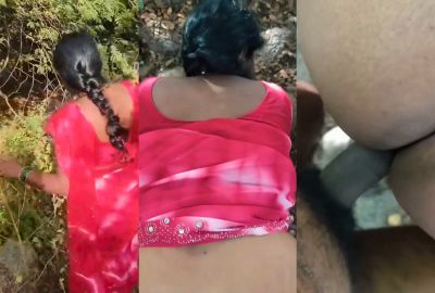 Watch outdoors xxx video of a village lady fucking Desi