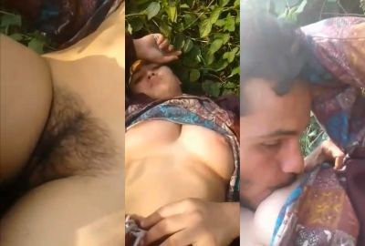 Watch bushes outdoor sex of a guy fucking a hot girl in the Indian