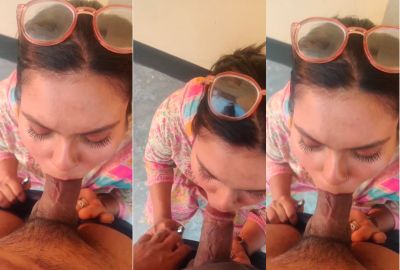 Watch terrace girl gives an outdoor blowjob on the Mature