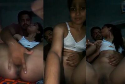 Watch MMS fingers his GF’s tight pussy in an Indian xxx Man
