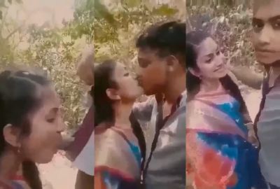 Watch stepbrother girl gives an outdoor blowjob to her Puneri