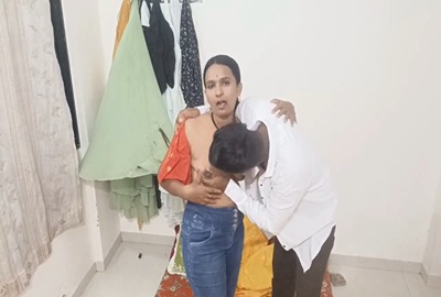 Watch Devar records her wild Indian porn with her horny Bhabhi