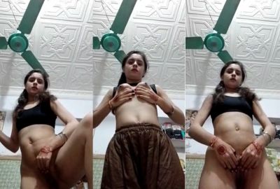 Watch lover Punjabi lady records her nude MMS for her Sexy