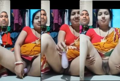 Watch Devar enjoys a video call sex with her perverted Bhabhi