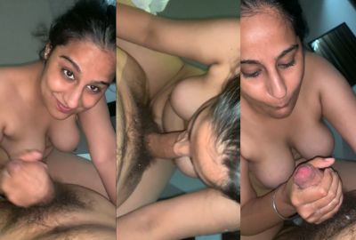 Watch mouth BF gets a desi blowjob and cums in GF’s Horny