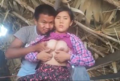 Watch sex sucks boobs before fucking the milf in Nepali Man