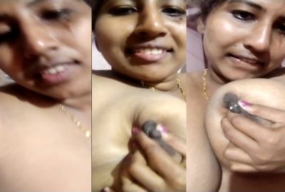 Watch lover nude milf shoots her naked MMS for her Desi