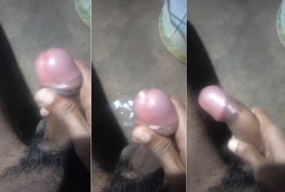 Watch cum man’s masturbation video with Indian