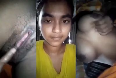 Watch fingering desi girl’s Indian teen xxx video of 19-year-old