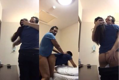 Watch stepdaughter man enjoys hotel sex with his Muslim