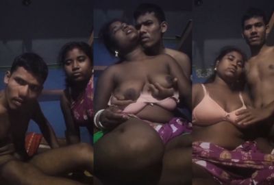 Watch couple adivasi sex video of a desi Homemade