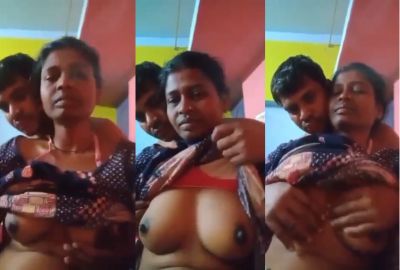 Watch MMS squeezes mature lady’s boobs in desi aunty sex Pervert