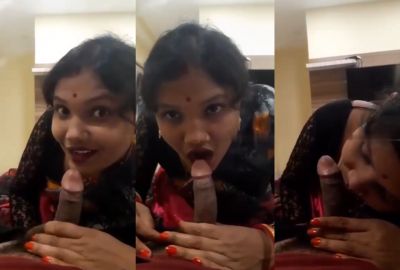 Watch tenant Bhabhi gives a desi blowjob to her Sexy