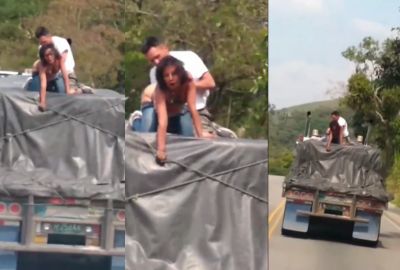 Watch truck NRI porn of a girl fucking outdoors on a riding Daring