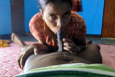 Watch it lady’s sex video of sucking a dick and riding on Tamil