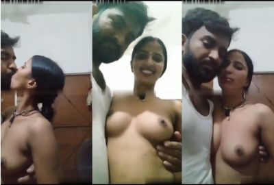 Watch brother lady records her sex MMS with her husband’s Village