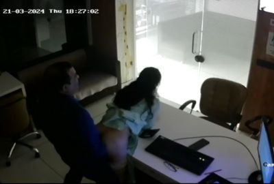 Watch cabin office sex of boss and employee fucking in the Indian
