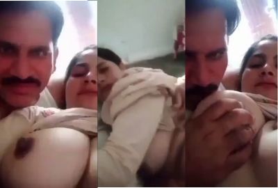 Watch lover boobs sucking video of a big boob lady and her Desi