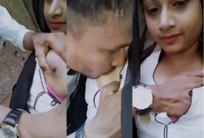 Watch video enjoys on terrace in Indian college girl sex Couple