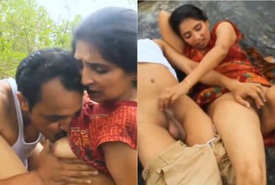 Watch neighbor xxx outdoor MMS of a milf with her Daring