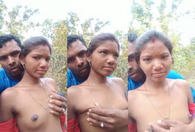 Watch Jungle couple enjoys Indian outdoor sex in the Adivasi