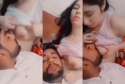 Watch boobs Indian girl lets her lover suck her juicy Nude