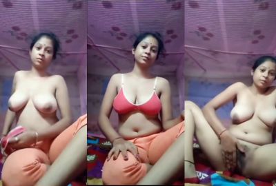 Watch MMS nude unsatisfied milf masturbates in Desi