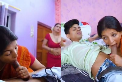 Watch fucking porn of a mom getting horny watching her son Indian