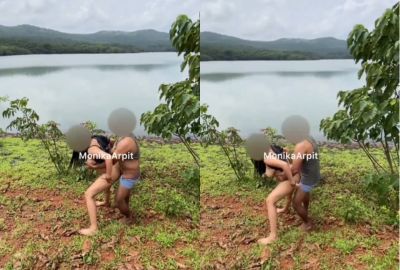 Watch sex couple Monika-Arpit enjoy Indian outdoor Shameless