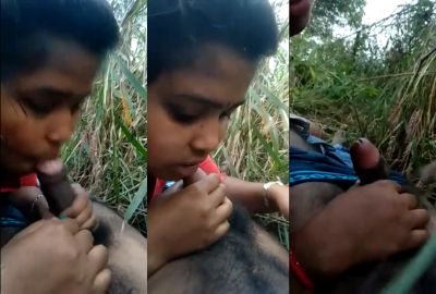 Watch video girl sucks her lover’s dick in the desi sex Village