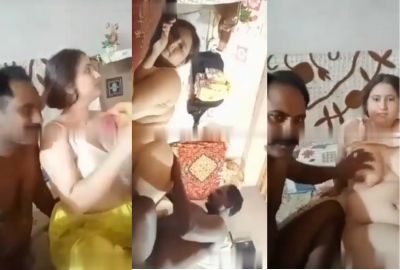 wife soldier’s dehati porn with friend’s busty Rajasthani