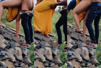 owner Marathi sex MMS of a desi laborer and her Outdoor