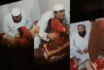 secretly sex MMS of a Maulana fucking his maid Pakistani