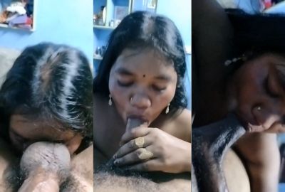 ass lady swallows her owner’s balls and licks his Desi