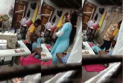 brutally fucks his sexy customer Tailor