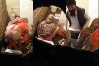 bathroom Punjabi couple fucks in the public Desi