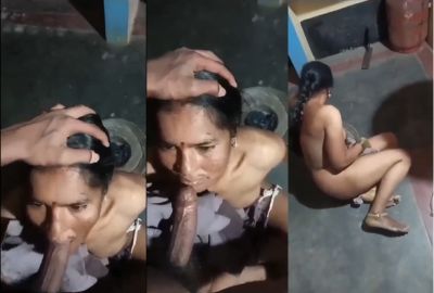 stepmom stepson gets a blowjob from his naked Desi
