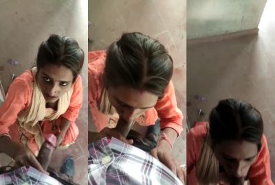 xvideo gets a quick blowjob from a maid in desi Watchman