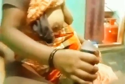 porn shows boobs and gives handjob in Indian Stepmom