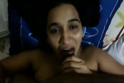 blowjob gives a deep and crazy desi Wife
