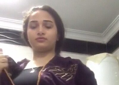 Girl sucking her own boobs Cute Punjabi